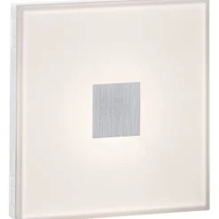 Upotettava LED-seinävalaisinsarja Paulmann LumiTiles, 5 valaisinta, IP44, 10x10cm, 2700K, himmennettävä, valkoinen