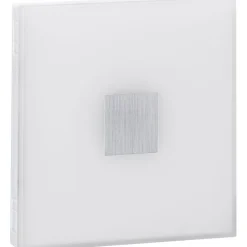 Upotettava LED-seinävalaisinsarja Paulmann LumiTiles, 5 valaisinta, IP44, 10x10cm, 2700K, himmennettävä, valkoinen