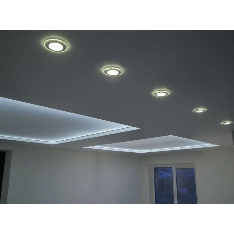 Upotettava LED Trio Argus, kromi, RGB, 3kpl/pkt