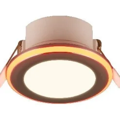 Upotettava LED Trio Argus, mattavalkoinen, RGB