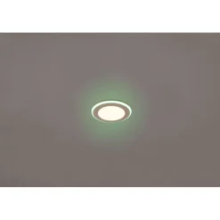 Upotettava LED Trio Argus, mattavalkoinen, RGB