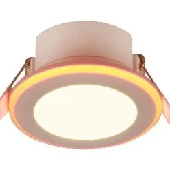 Upotettava LED Trio Argus, mattavalkoinen, RGB