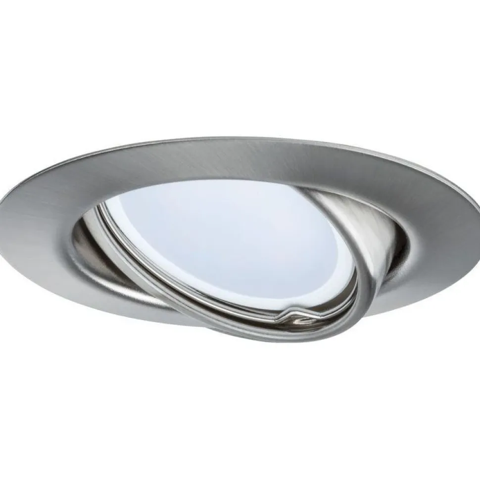 Upotettava LED-valaisin Paulmann Base, 3kpl, Ø 90mm, GU10, 5W, 350lm, 3000K, valkoinen