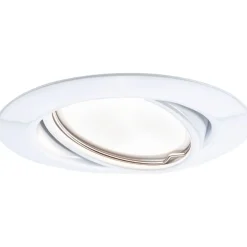 Upotettava LED-valaisin Paulmann Base, Ø90mm, GU10, 5W, 350lm, 3000K, valkoinen