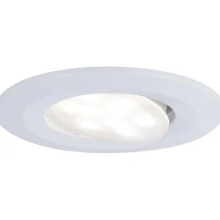 Upotettava LED-valaisin Paulmann Calla, IP65, Ø90mm, 5.2W, 460lm, 4000K, himmennettävä, mattakromi