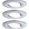Upotettava LED-valaisin Paulmann Calla, 3kpl, IP65, Ø90mm, 5.2W, 460lm, 4000K, himmennettävä, mattakromi