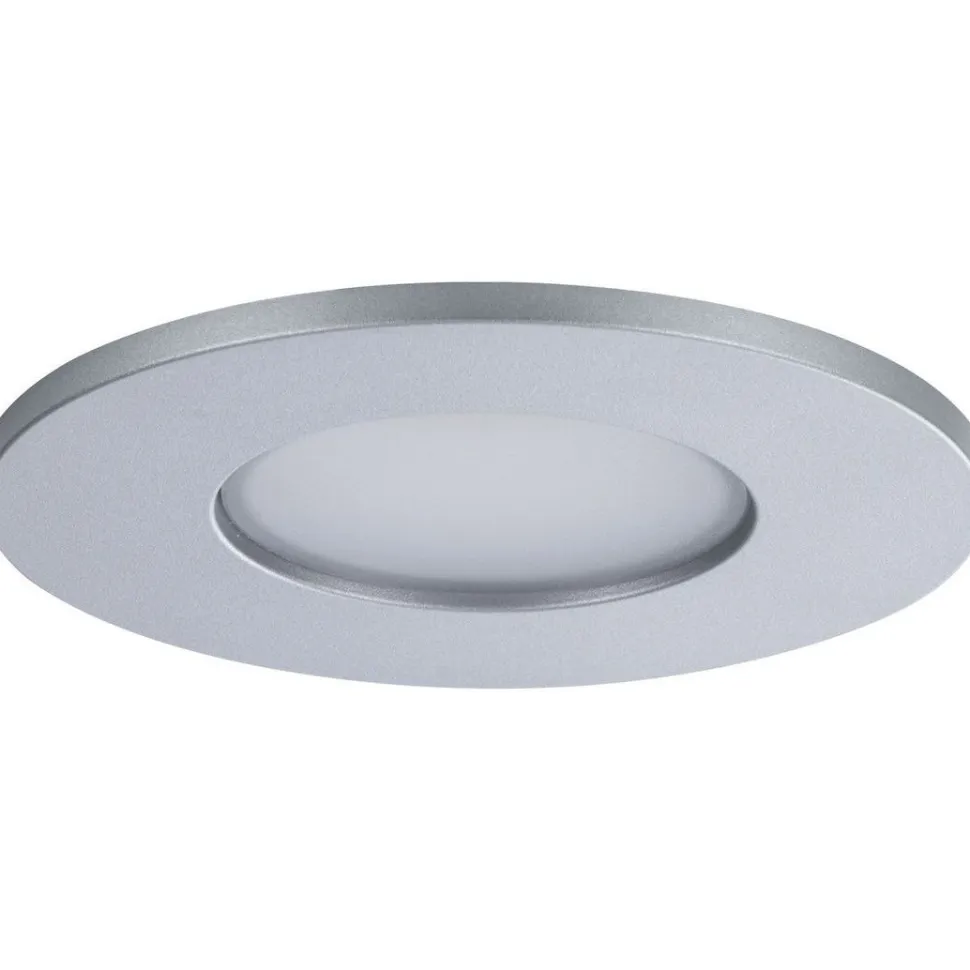 Upotettava LED-valaisin Paulmann Calla, 3kpl, IP65, Ø90mm, 5.2W, 460lm, 4000K, himmennettävä, mattakromi