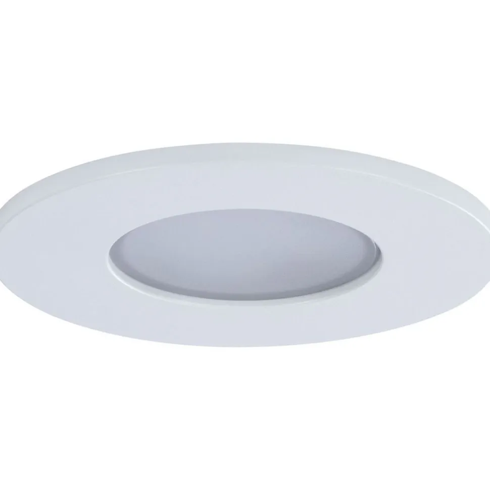 Upotettava LED-valaisin Paulmann Calla Rigid, IP65, Ø85mm, 5W, 400lm, 4000K, mattavalkoinen