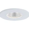 Upotettava LED-valaisin Paulmann Calla Rigid, IP65, Ø80mm, 7W, 370lm, 4000K, mattavalkoinen