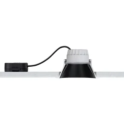 Upotettava LED-valaisin Paulmann Cole Coin, IP44, Ø88mm, 6W, 470lm, 2700K, himmennettävä, valkoinen/kulta
