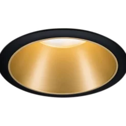 Upotettava LED-valaisin Paulmann Cole Coin, IP44, Ø88mm, 6W, 470lm, 2700K, himmennettävä, valkoinen/kulta