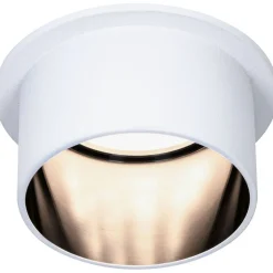 Upotettava LED-valaisin Paulmann Gil Coin, IP44, Ø68mm, 6W, 470lm, 2700K, himmennettävä, valkoinen/musta