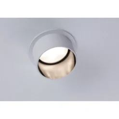 Upotettava LED-valaisin Paulmann Gil Coin, IP44, Ø68mm, 6W, 470lm, 2700K, himmennettävä, valkoinen/musta