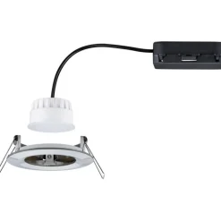 Upotettava LED-valaisin Paulmann Nova Coin, pyöreä, IP44, 78mm, 6W, 530lm, 230V, säädettävä värilämpötila, alumiini