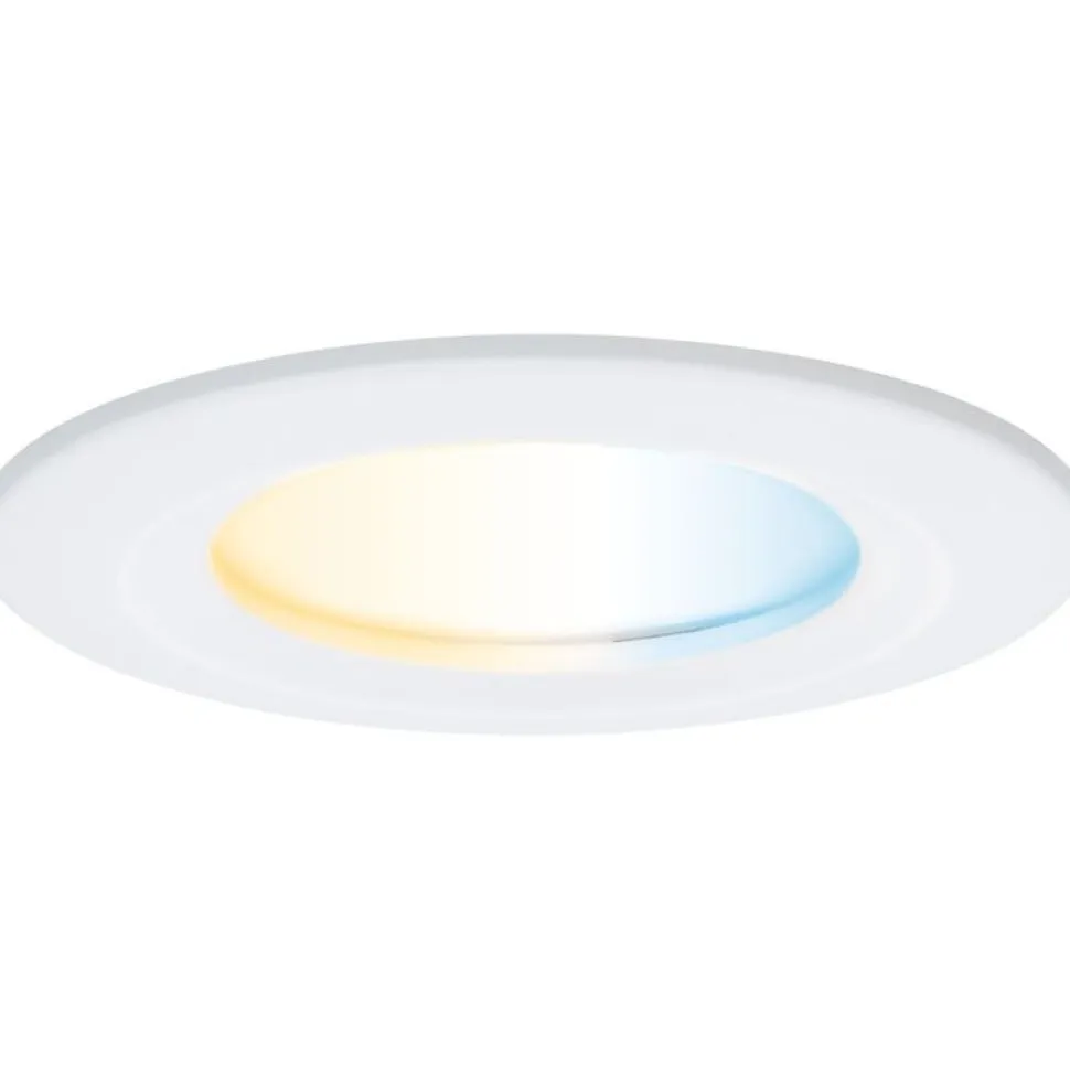 Upotettava LED-valaisin Paulmann Nova Coin, pyöreä, IP44, 78mm, 3x6W, 3x530lm, 230V, säädettävä värilämpötila