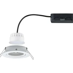 Upotettava LED-valaisin Paulmann Nova Coin, pyöreä, 84mm, 50°, RGBW+, 6W, 500lm, 230V, alumiini