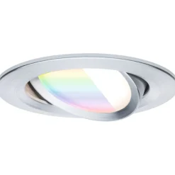 Upotettava LED-valaisin Paulmann Nova Coin, pyöreä, 84mm, 50°, RGBW+, 3x6W, 3x500lm, 230V
