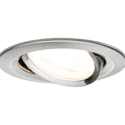 Upotettava LED-valaisin Paulmann Nova, 3kpl, Ø84mm, GU10, 6.5W, 460lm, 2700K, himmennettävä, mattavalkoinen