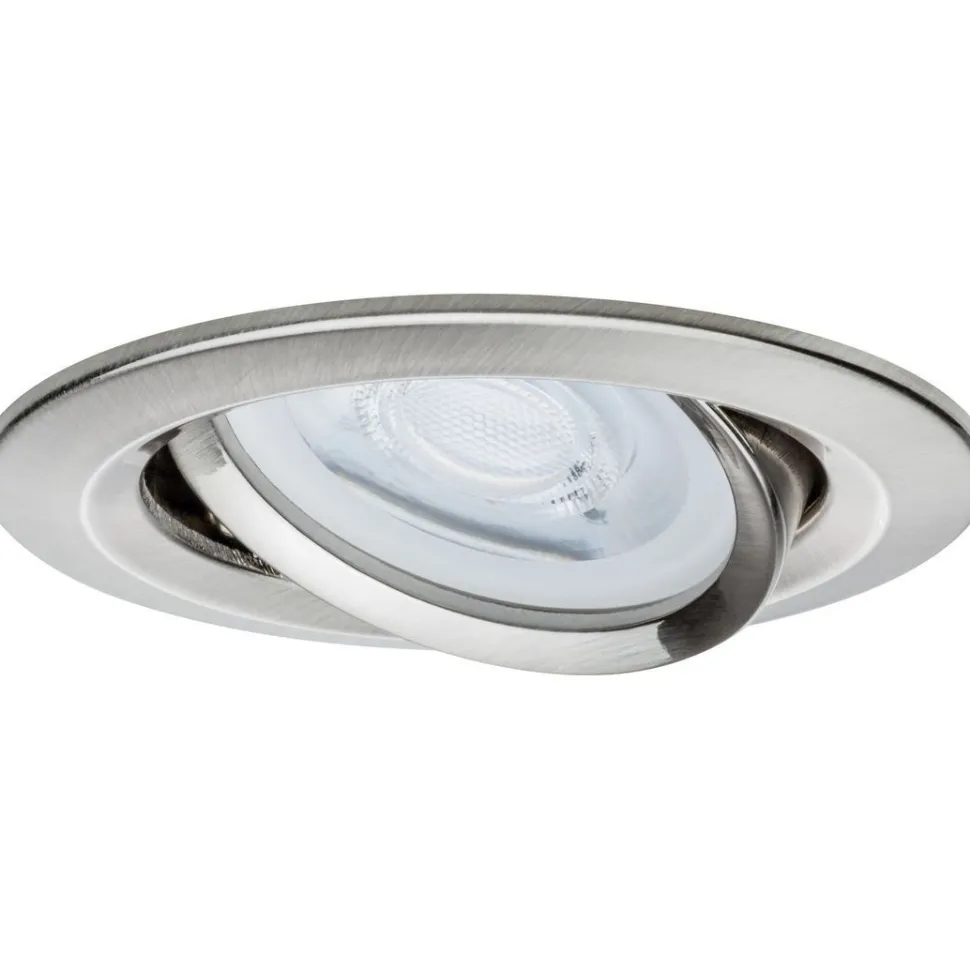 Upotettava LED-valaisin Paulmann Nova, 3kpl, Ø84mm, GU10, 6.5W, 460lm, 2700K, himmennettävä, mattavalkoinen