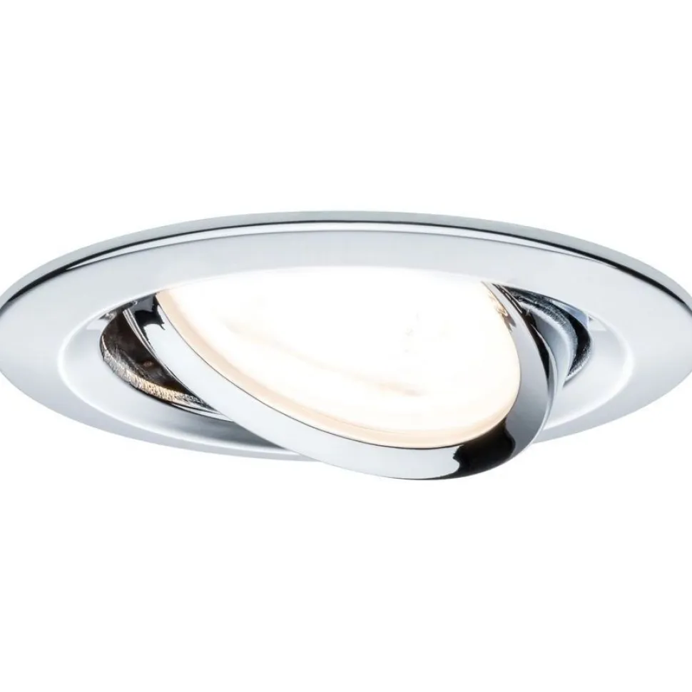Upotettava LED-valaisin Paulmann Nova, 3kpl, Ø84mm, GU10, 6.5W, 460lm, 2700K, mattavalkoinen