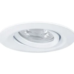 Upotettava LED-valaisin Paulmann Nova Mini Coin, Ø66mm, 4W, 310lm, 2700K, mattavalkoinen