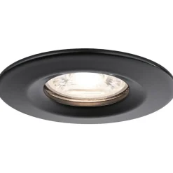 Upotettava LED-valaisin Paulmann Nova Mini Coin Rigid, 3kpl, Ø66mm, 4W, 310lm, 2700K, mattamusta