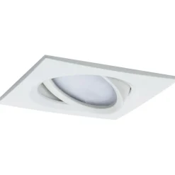 Upotettava LED-valaisin Paulmann Nova Plus Coin, 3kpl, 84x84mm, 6W, 470lm, 2700K, himmennettävä, mattavalkoinen
