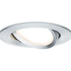 Upotettava LED-valaisin Paulmann Nova Plus Coin, Ø84mm, 6W, 470lm, 2700K, himmennettävä, mattavalkoinen