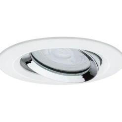 Upotettava LED-valaisin Paulmann Nova Plus, IP65, Ø93mm, GU10, 6W, 470lm, 4000K, himmennettävä, harjattu rauta