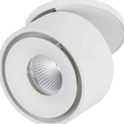 Upotettava LED-valaisin Paulmann Spircle, Ø78mm, 8W, 550lm, 3000K, mattamusta