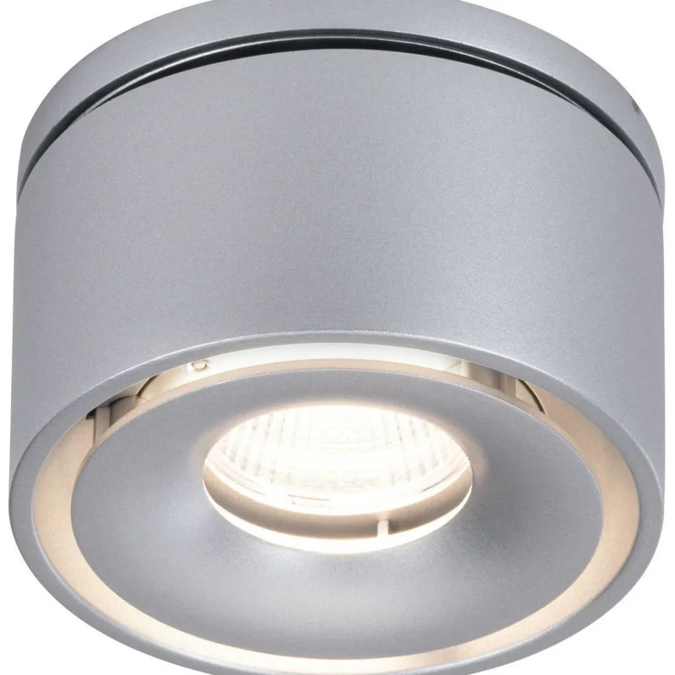 Upotettava LED-valaisin Paulmann Spircle, Ø78mm, 8W, 550lm, 3000K, mattamusta
