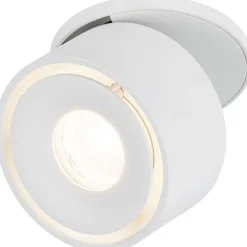 Upotettava LED-valaisin Paulmann Spircle, Ø78mm, 8W, 550lm, 3000K, mattamusta