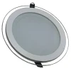 Upotettava LED-valaisin V-TAC VT-1881G RD 18W 230V 3000K 1260lm IP20 Ø 198mm valkoinen