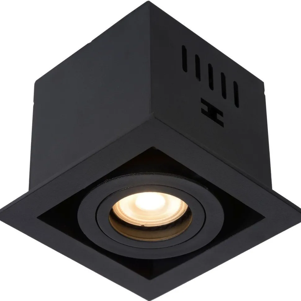 Upotettava valaisin Lucide Chimney, 1xGU10, musta