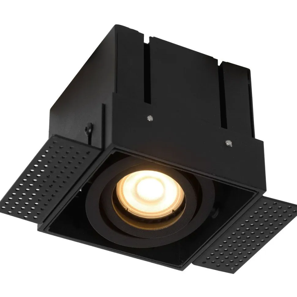 Upotettava valaisin Lucide Trimless, 1xGU10, musta