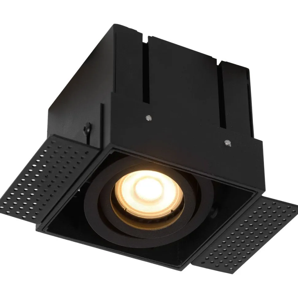 Upotettava valaisin Lucide Trimless, 1xGU10, musta