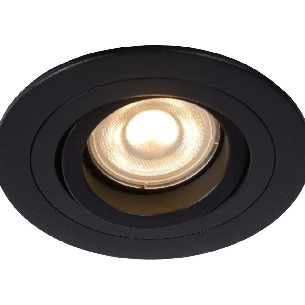 Upotettava valaisin Lucide Tube pyöreäØ9.2cm, 1xGU10, valkoinen