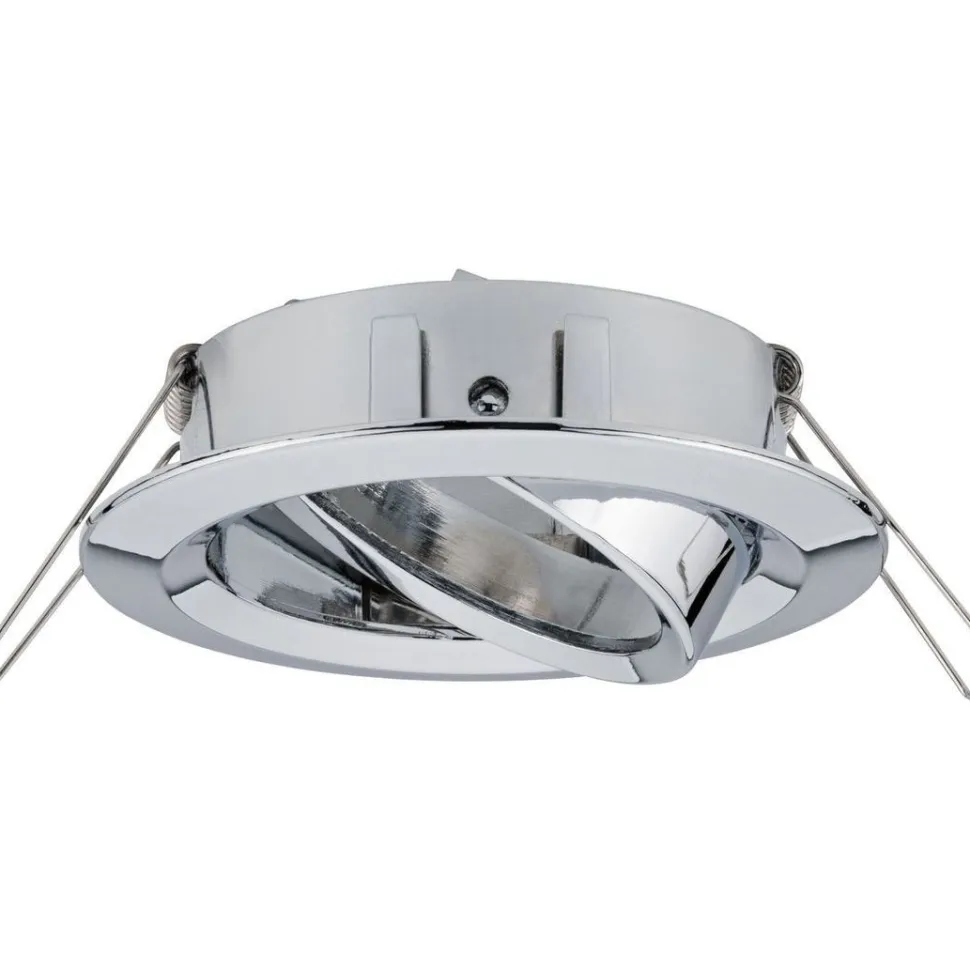 Upotettava valaisin Paulmann Choose, 3kpl, Ø84mm, max.3x10W, himmennettävä, kromi