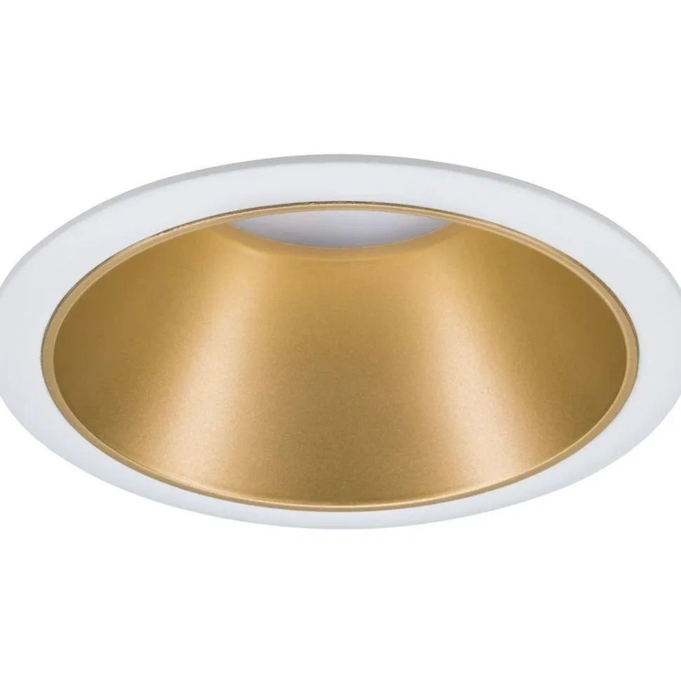 Upotettava valaisin Paulmann Cole, Ø88mm, GU10, max.10W, himmennettävä, valkoinen/mattamusta