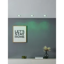 Uppovalaisin Eglo connect.z Carosso-z, 9.3x9.3cm, LED, 4.7W, IP20, musta