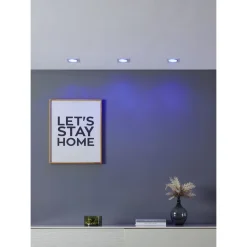 Uppovalaisin Eglo connect.z Carosso-z, 9.3x9.3cm, LED, 4.7W, IP20, musta