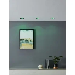 Uppovalaisin Eglo connect.z Carosso-z, 9.3x9.3cm, LED, 4.7W, IP20, musta