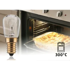 Uunilamppu Paulmann 300° E14 280lm 40W 2500K himmennettävä kirkas