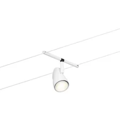 Vaijerivalaisin Paulmann CorDuo Cup, GU5.3, 12V, mattamusta/kromi
