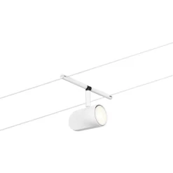 Vaijerivalaisin Paulmann CorDuo Cup, GU5.3, 12V, mattamusta/kromi
