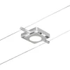 Vaijerivalaisin Paulmann CorDuo MacLED, 250lm, 4.5W, 3000K, 12V, mattakromi