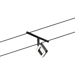 Vaijerivalaisin Paulmann CorDuo Frame, 280lm, 4.8W, 3000K, 12V, mattavalkoinen