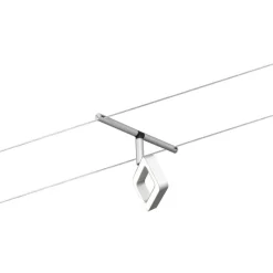 Vaijerivalaisin Paulmann CorDuo Frame, 280lm, 4.8W, 3000K, 12V, mattavalkoinen