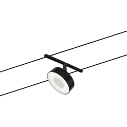 Vaijerivalaisin Paulmann CorDuo Circle, 180lm, 5W, 3000K, 12V, mattavalkoinen