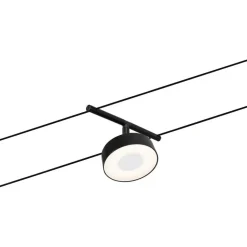 Vaijerivalaisin Paulmann CorDuo Circle, 180lm, 5W, 3000K, 12V, mattavalkoinen